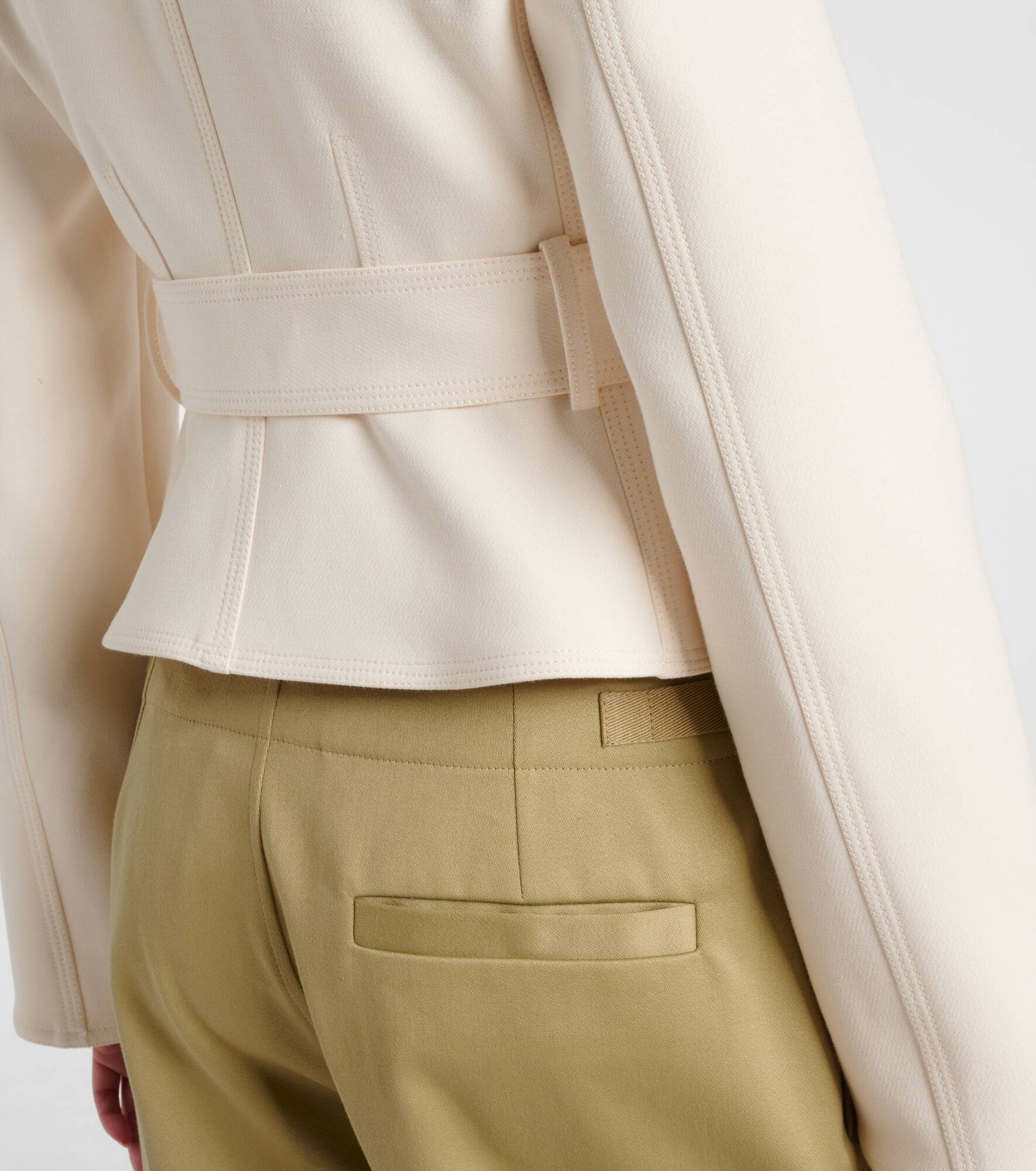 Belted cutout jacket - 6