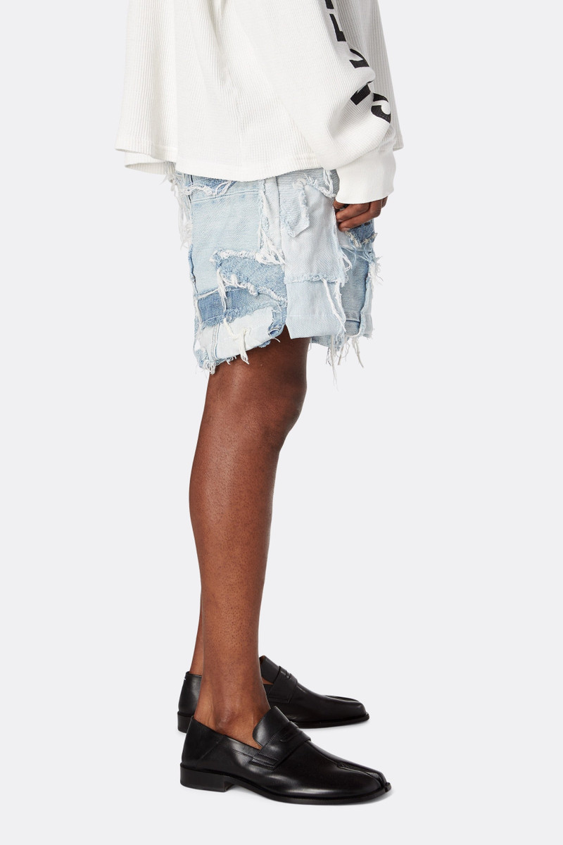 PATCHWORK DENIM ZUMA SHORTS 14