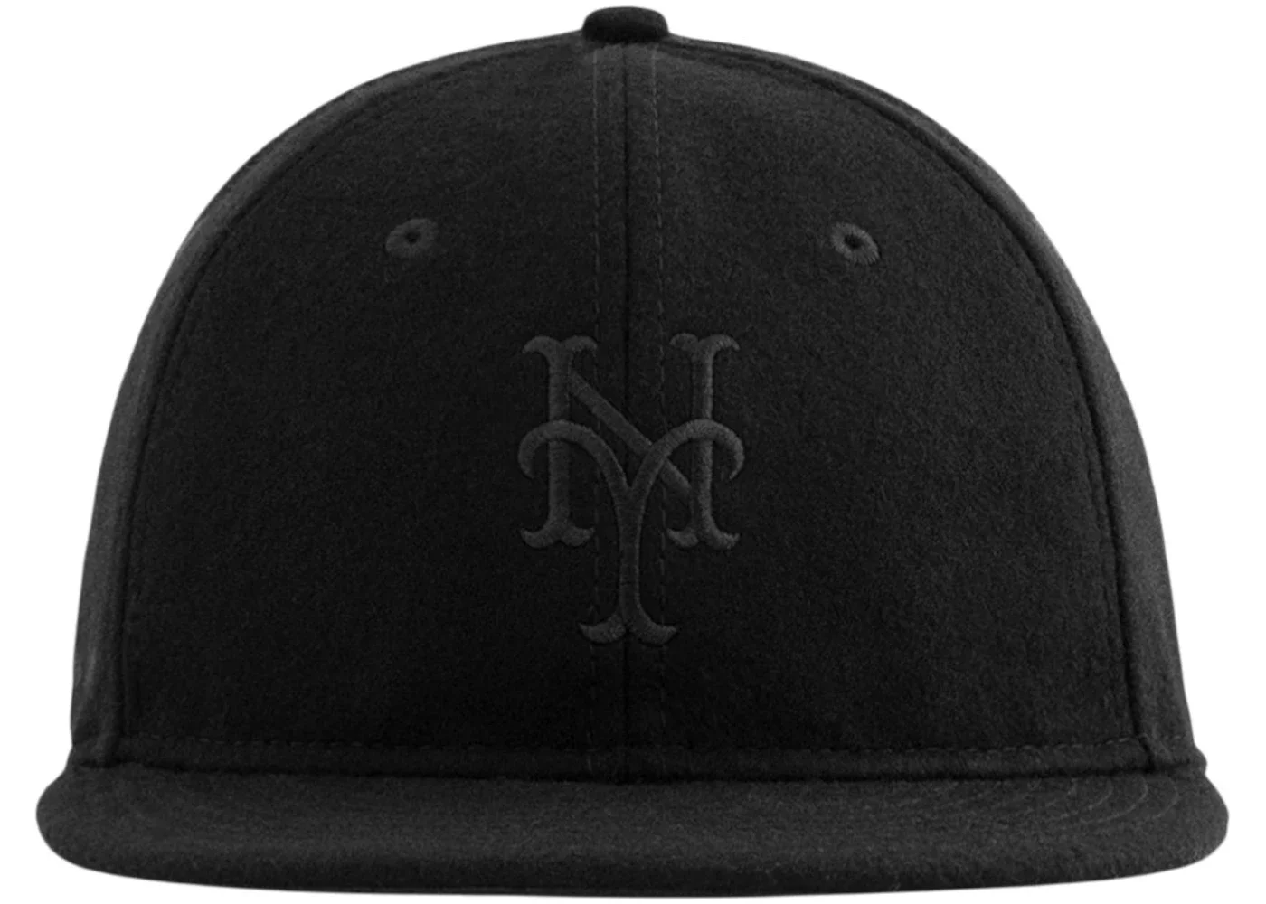 Aime Leon Dore x New Era Tonal Wool Mets Cap Black - 1