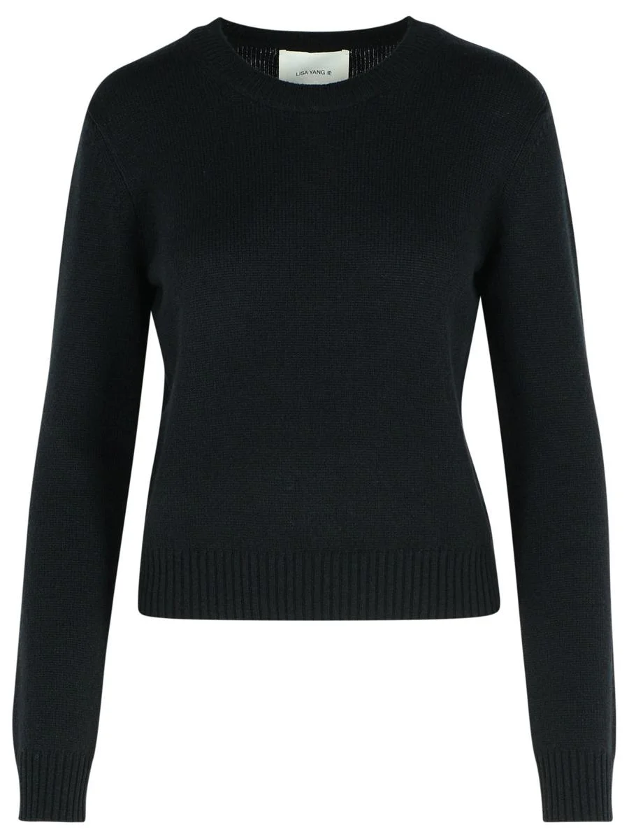 Lisa Yang 'Mable' Black Cashmere Sweater - 1