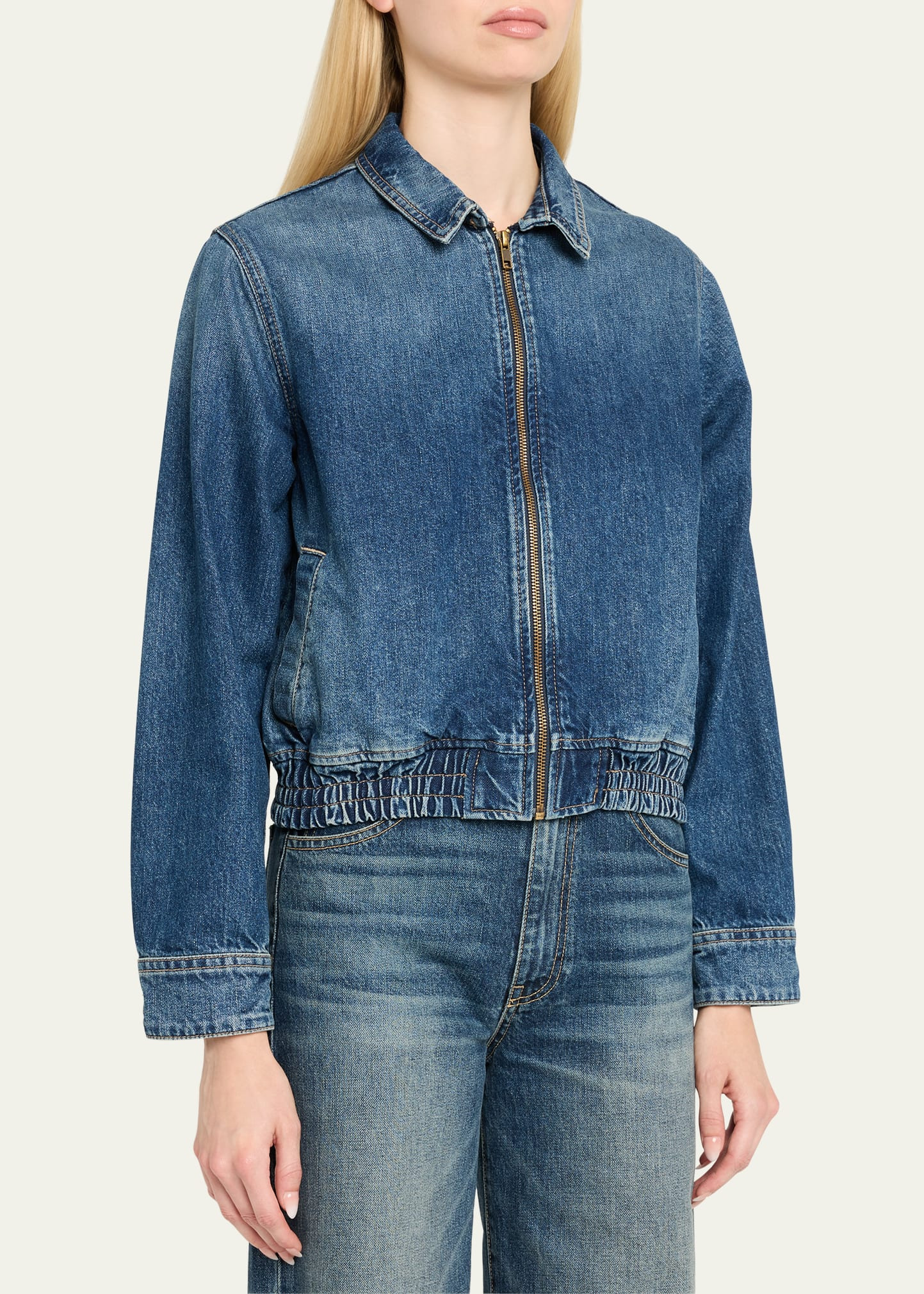 Najac Denim Zip Jacket - 4