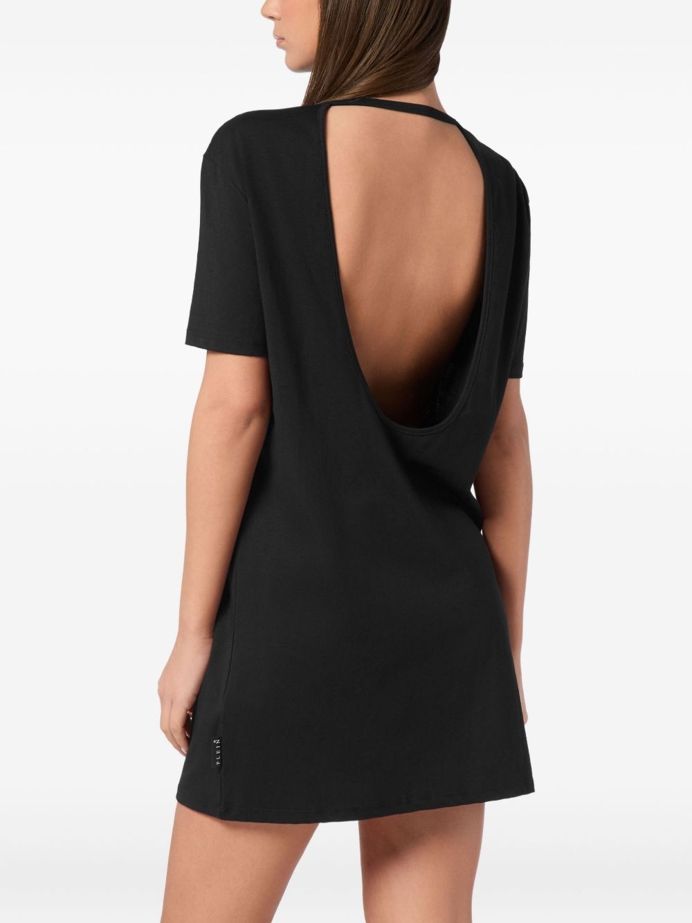 logo-print mini dress - 4