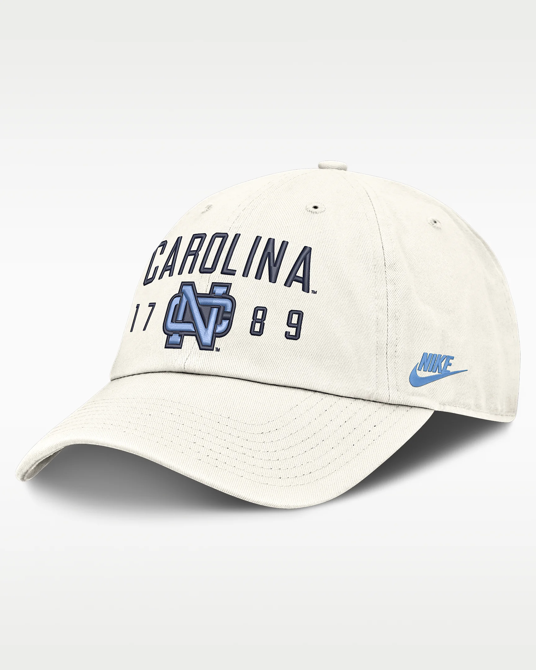 North Carolina Natural Club Men's Nike College Adjustable Hat - 1