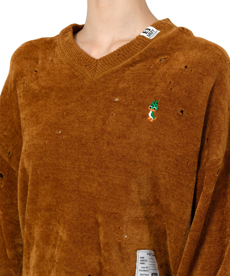 Distressed Knit Sweater 19