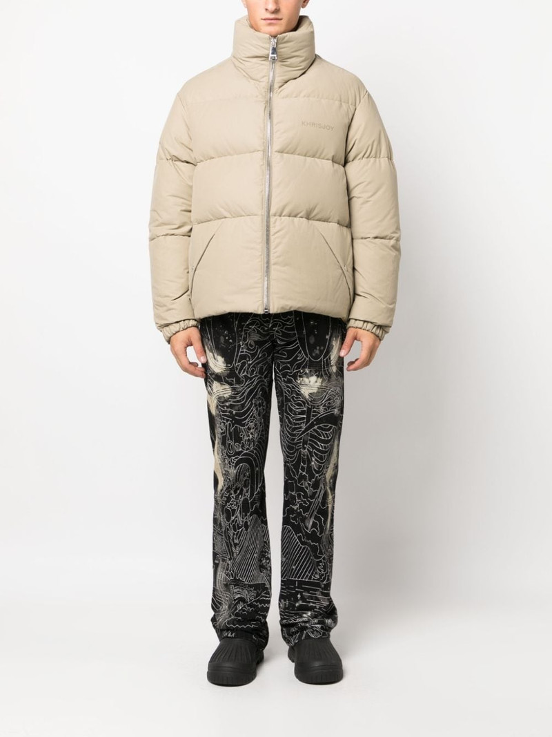 Khrisjoy stitch-detail puffer jacket outlook