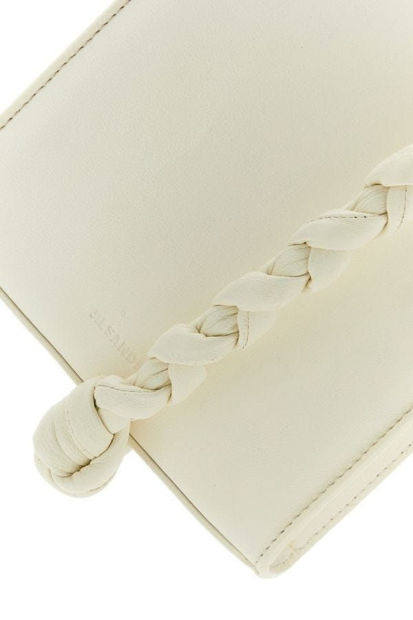 Ivory leather Tangle shoulder bag - 4