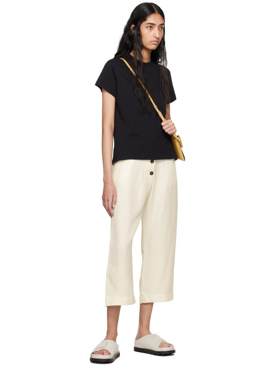 White Cori Trousers - 4