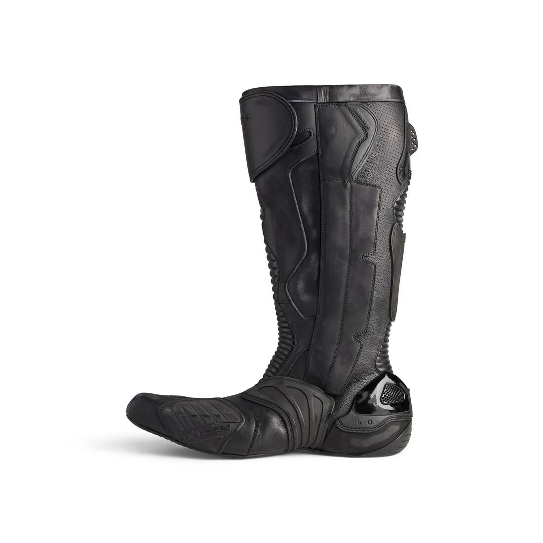 Men's Biker Boot  in Black - 4