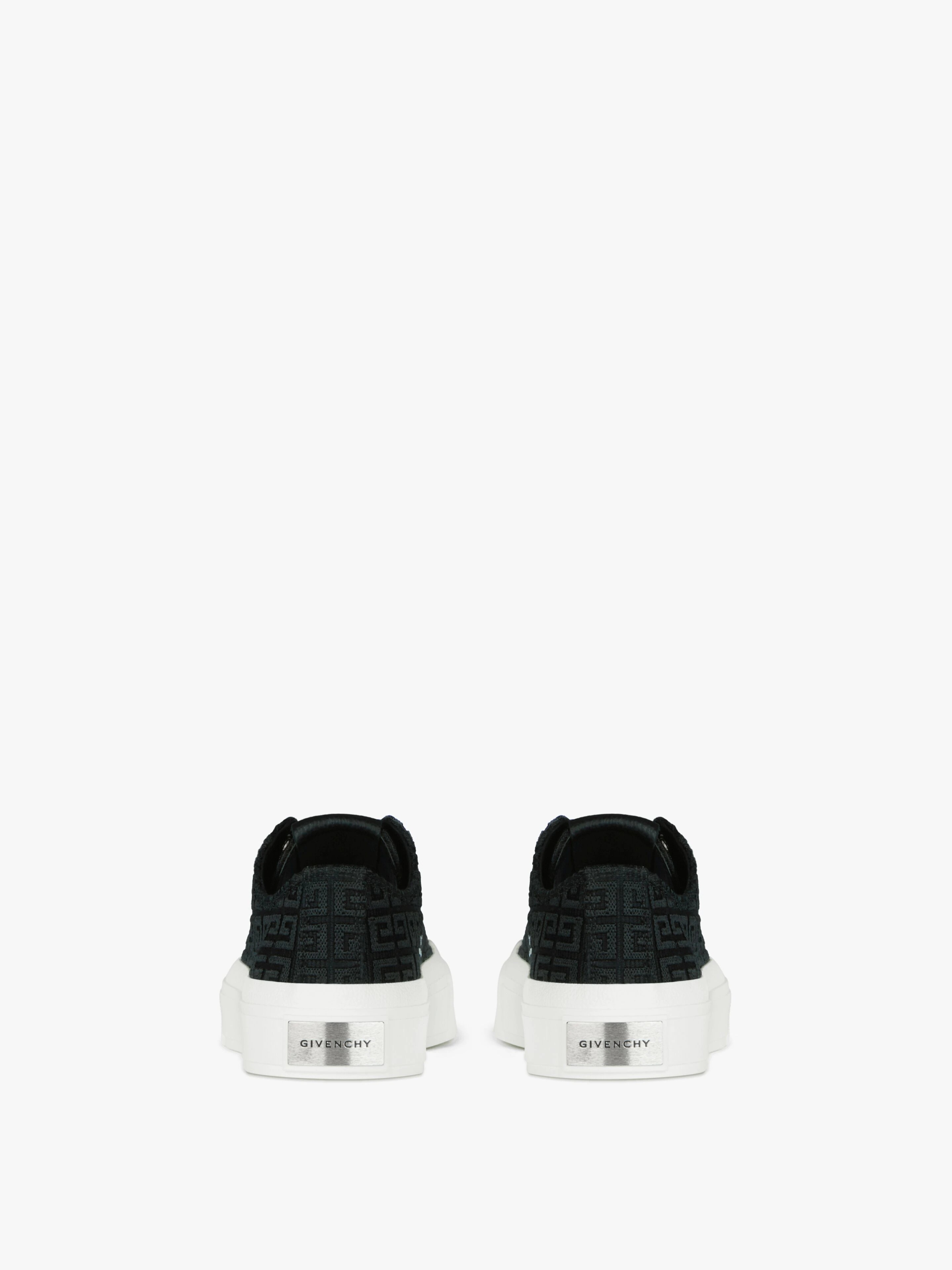 SNEAKERS CITY IN 4G EMBROIDERED CANVAS - 7