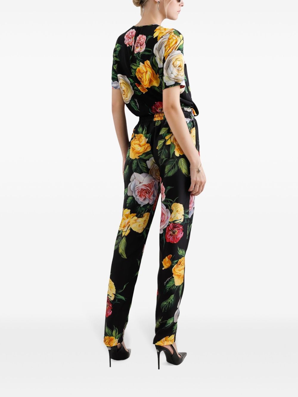 floral-print blouse - 3