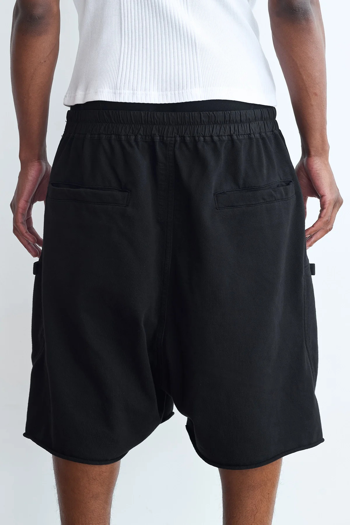Rick Owens Drkshdw Bauhaus Bela Shorts Black - 6