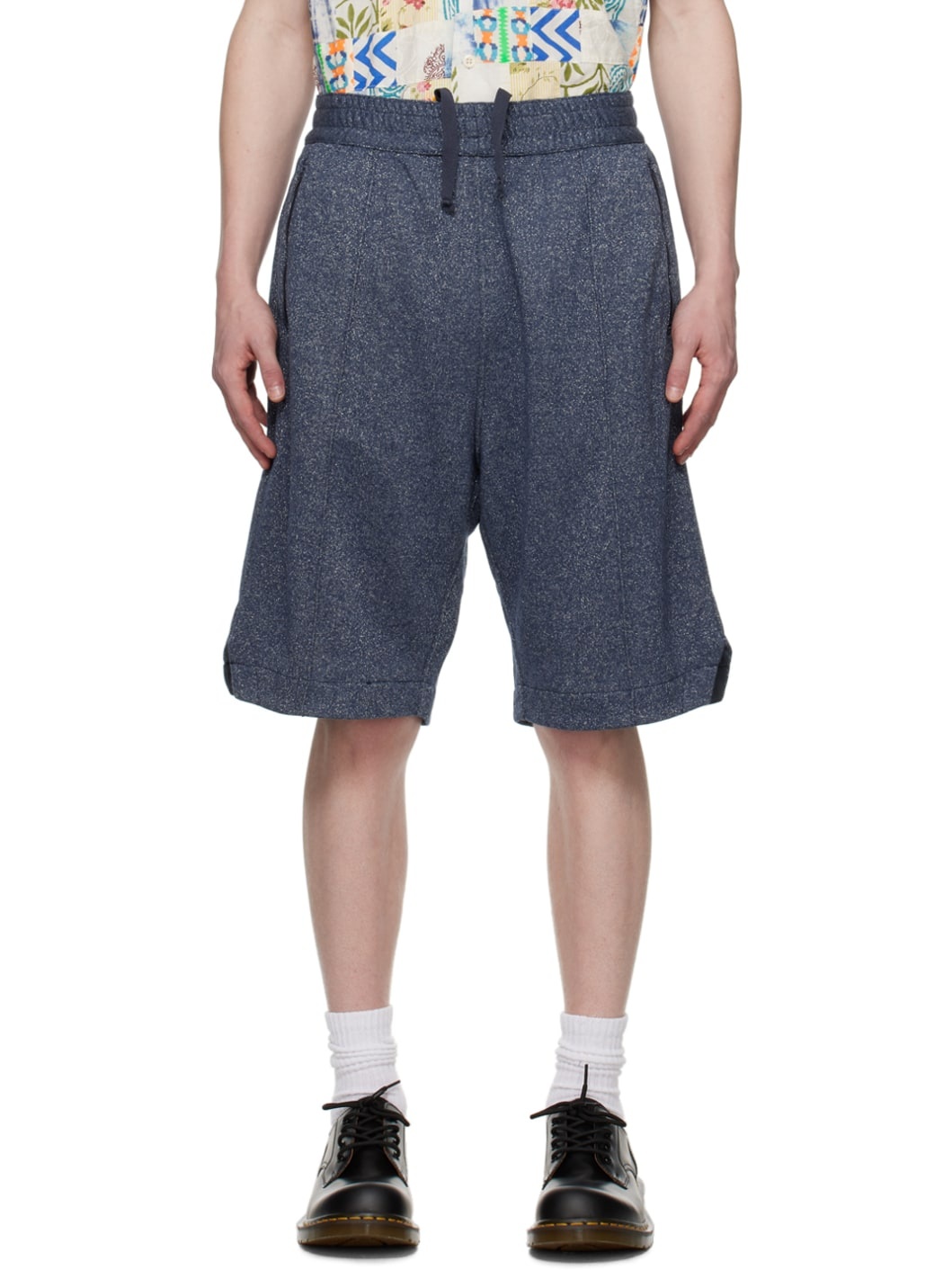 Navy BB Shorts - 1