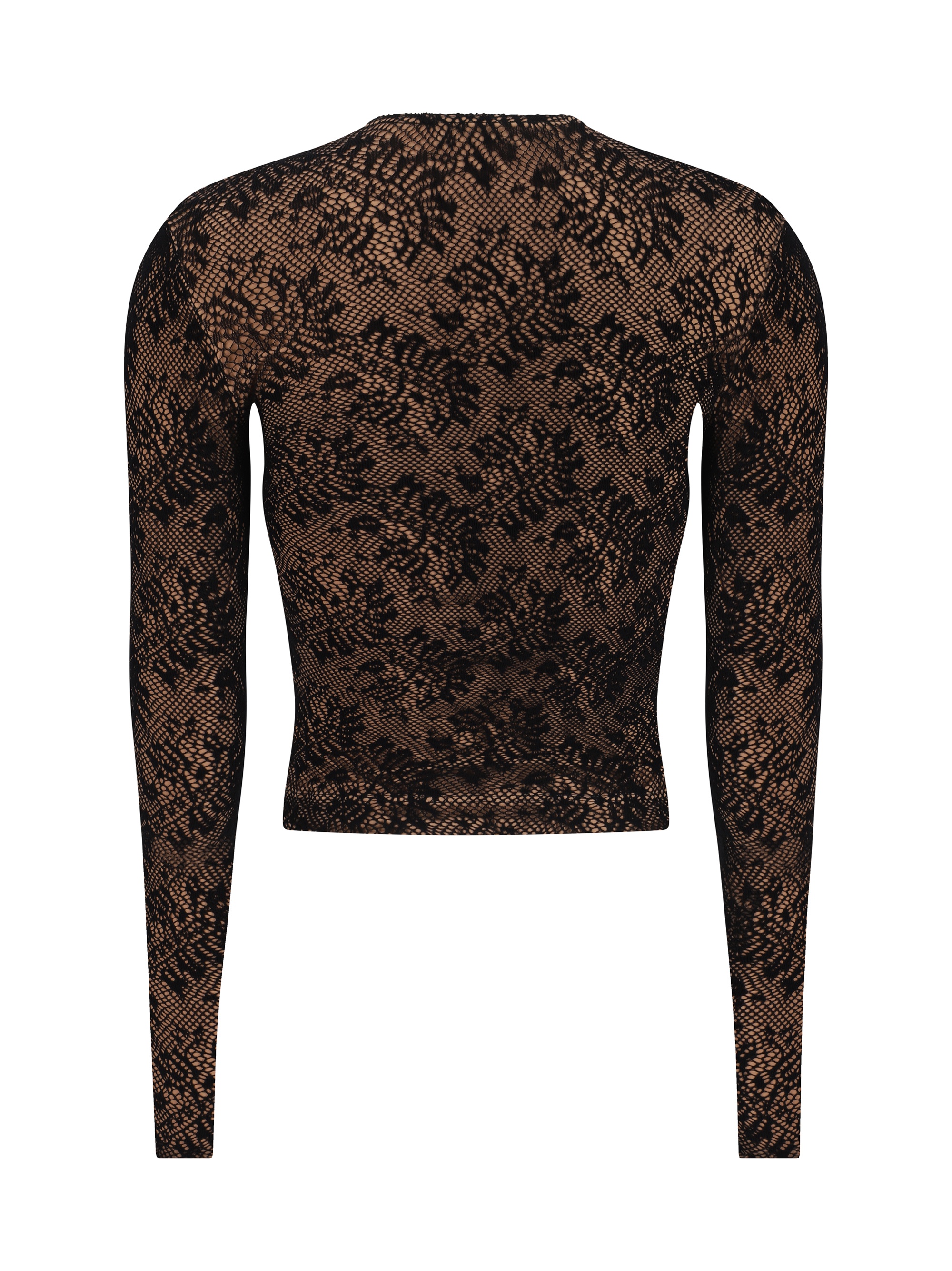 Lace Crewneck Top - 2