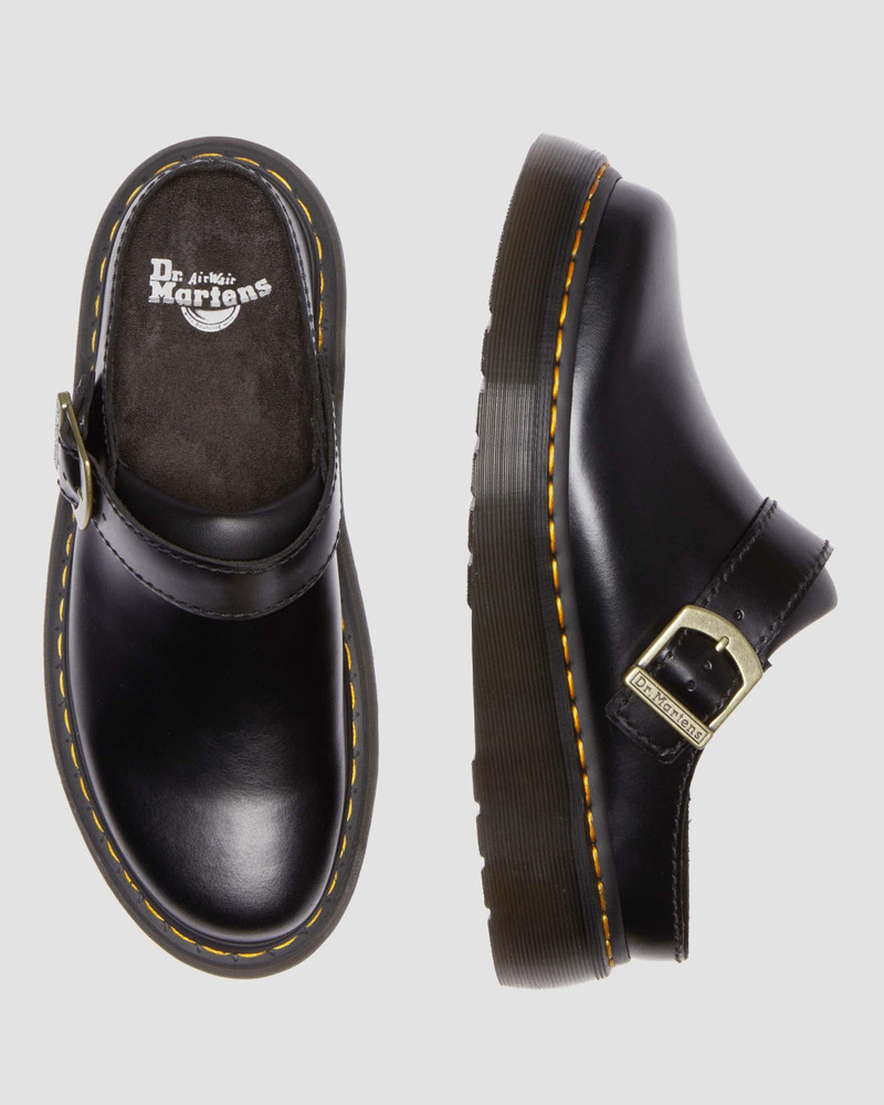 Dr. Martens Laketen Atlas Leather Slingback Platform Mules outlook