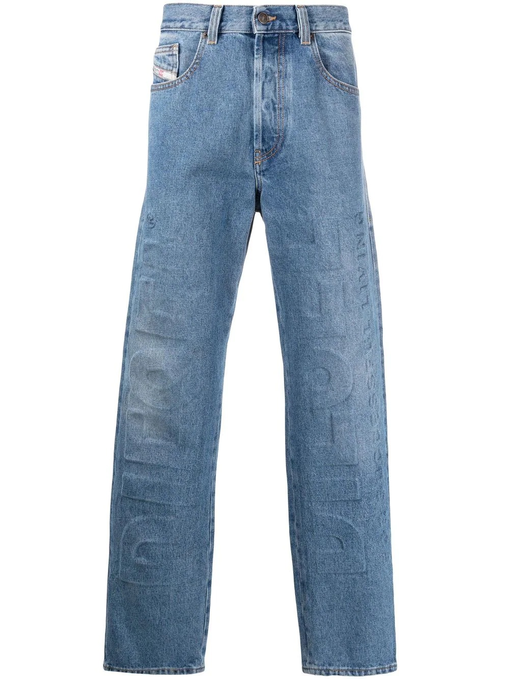 2010-FS4 straight-leg jeans - 1