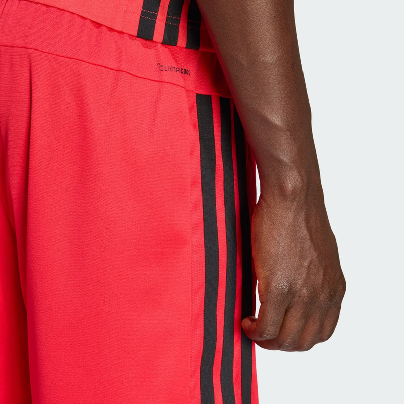 WORKOUT ESSENTIALS BASE 3-STRIPES PIQUE SHORT 9INCH 5