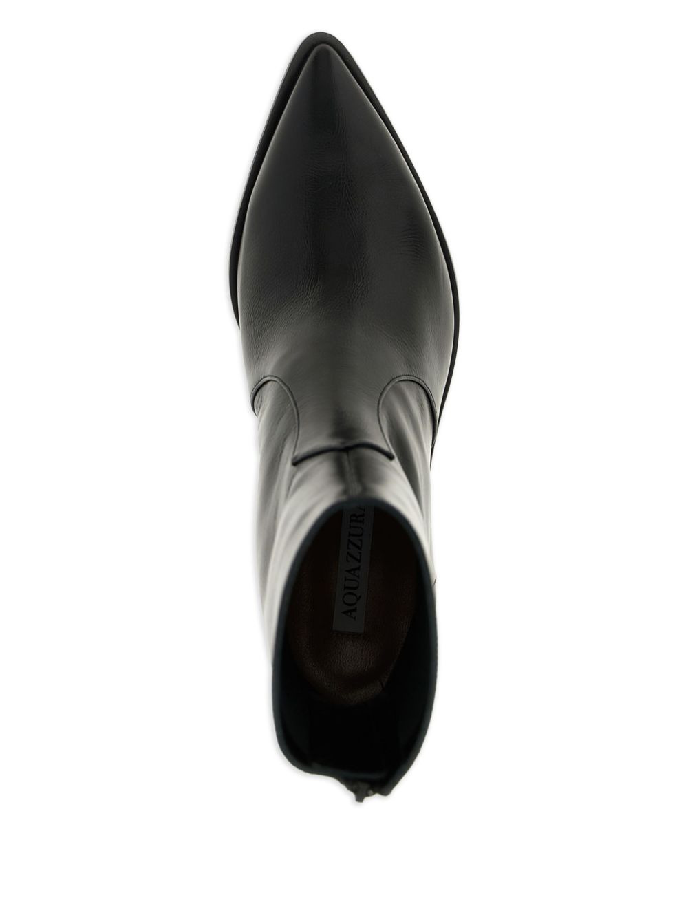 pointed-toe zip boots - 3
