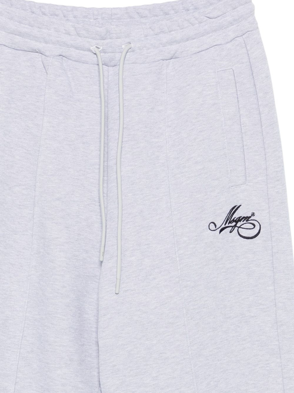 embroidered-logo sweatpants - 3