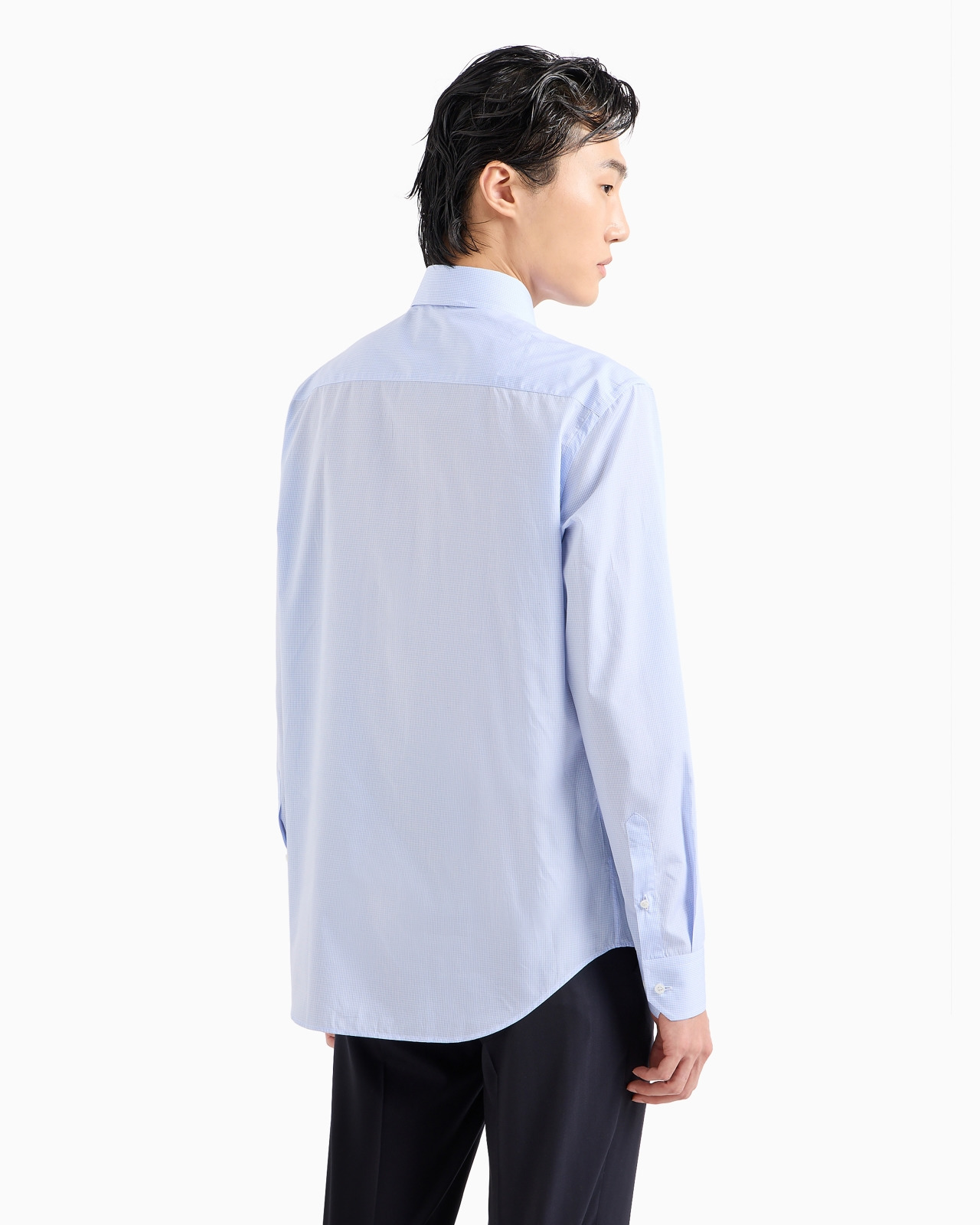 Regular-fit shirt made from micro-woven cotton - 3