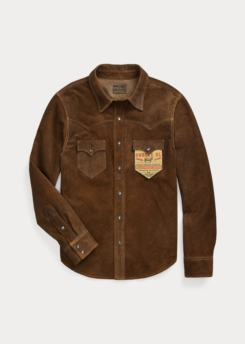 Roughout Suede Western Overshirt 1