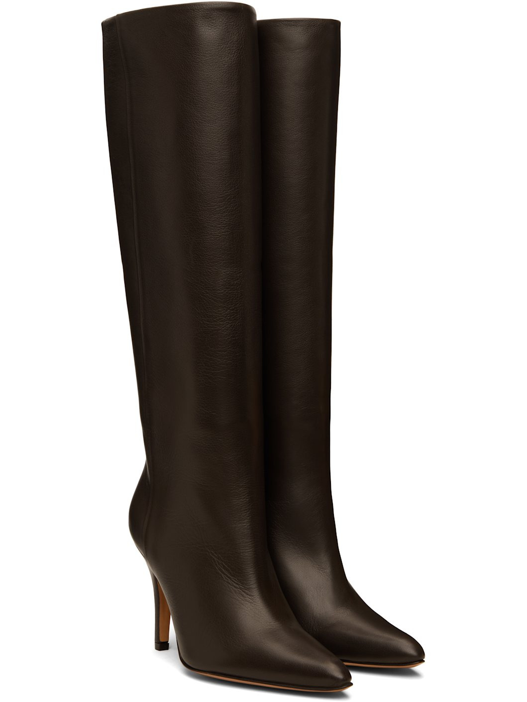 Brown Architype Knee High Tall Boots - 4