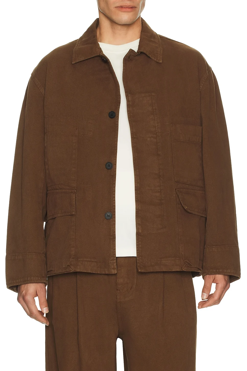 Denim Field Jacket - 1