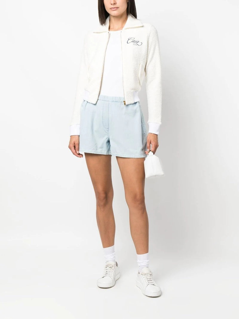 CASABLANCA CASABLANCA WOMEN Caza Terry Track Jacket Off White outlook