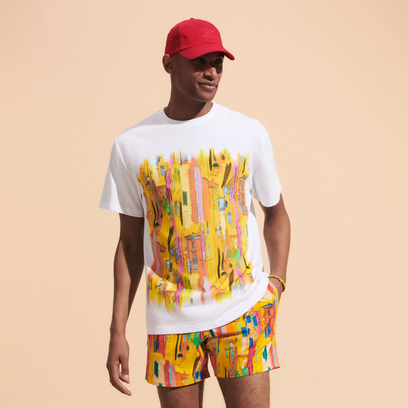 Men Organic Cotton T-shirt Sunny Streets 6