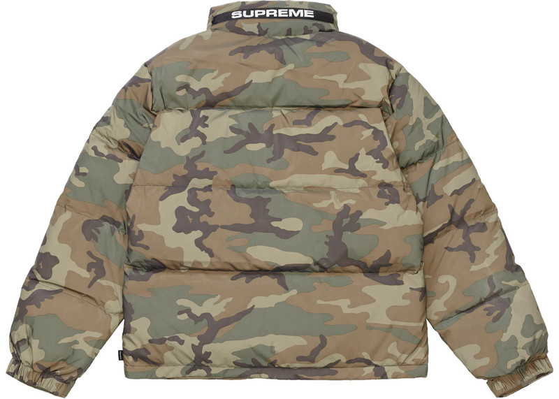 Supreme Supreme Reflective Camo Down Jacket Woodland Camo outlook