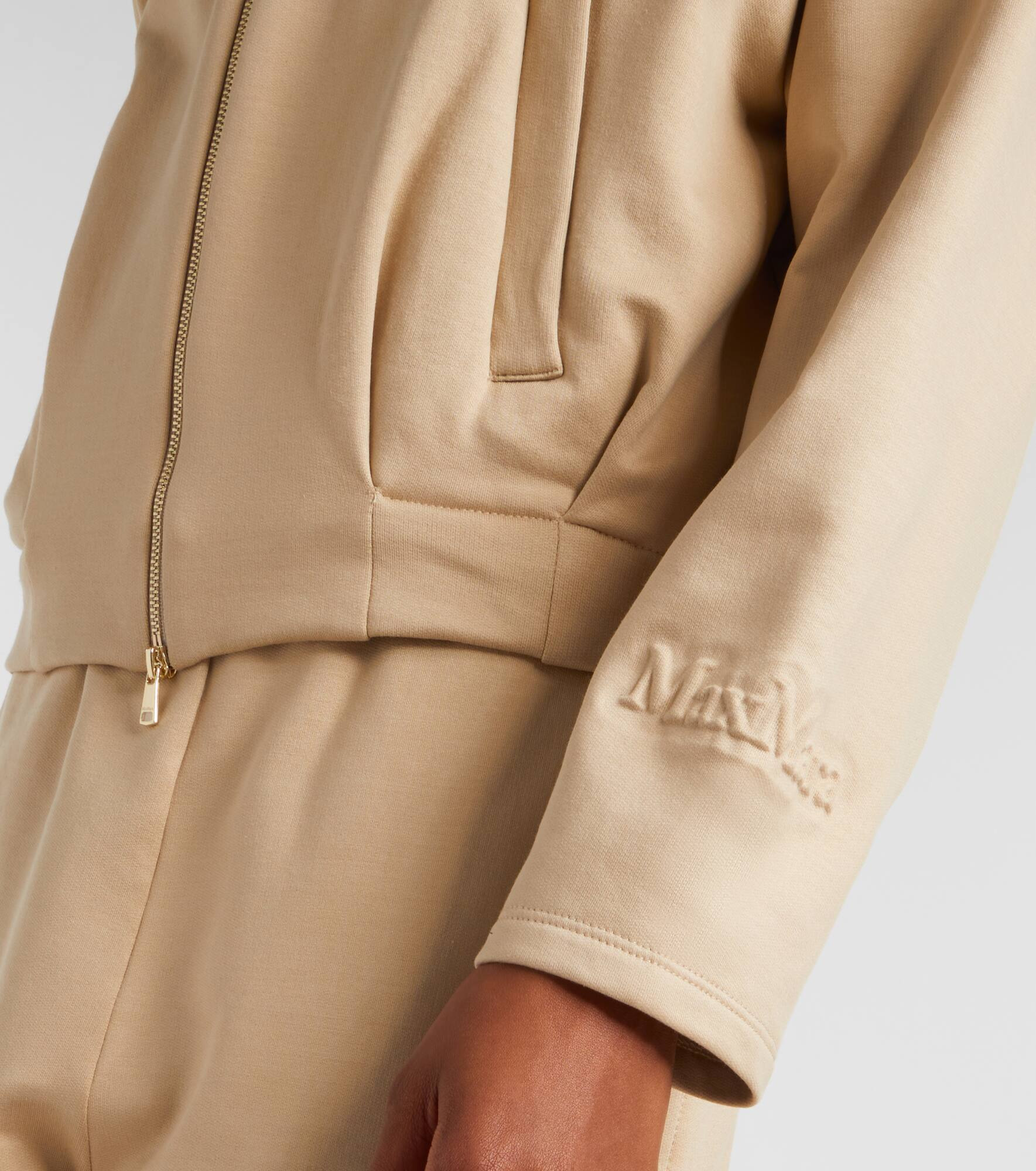 Argenta silk and cotton blouson - 5