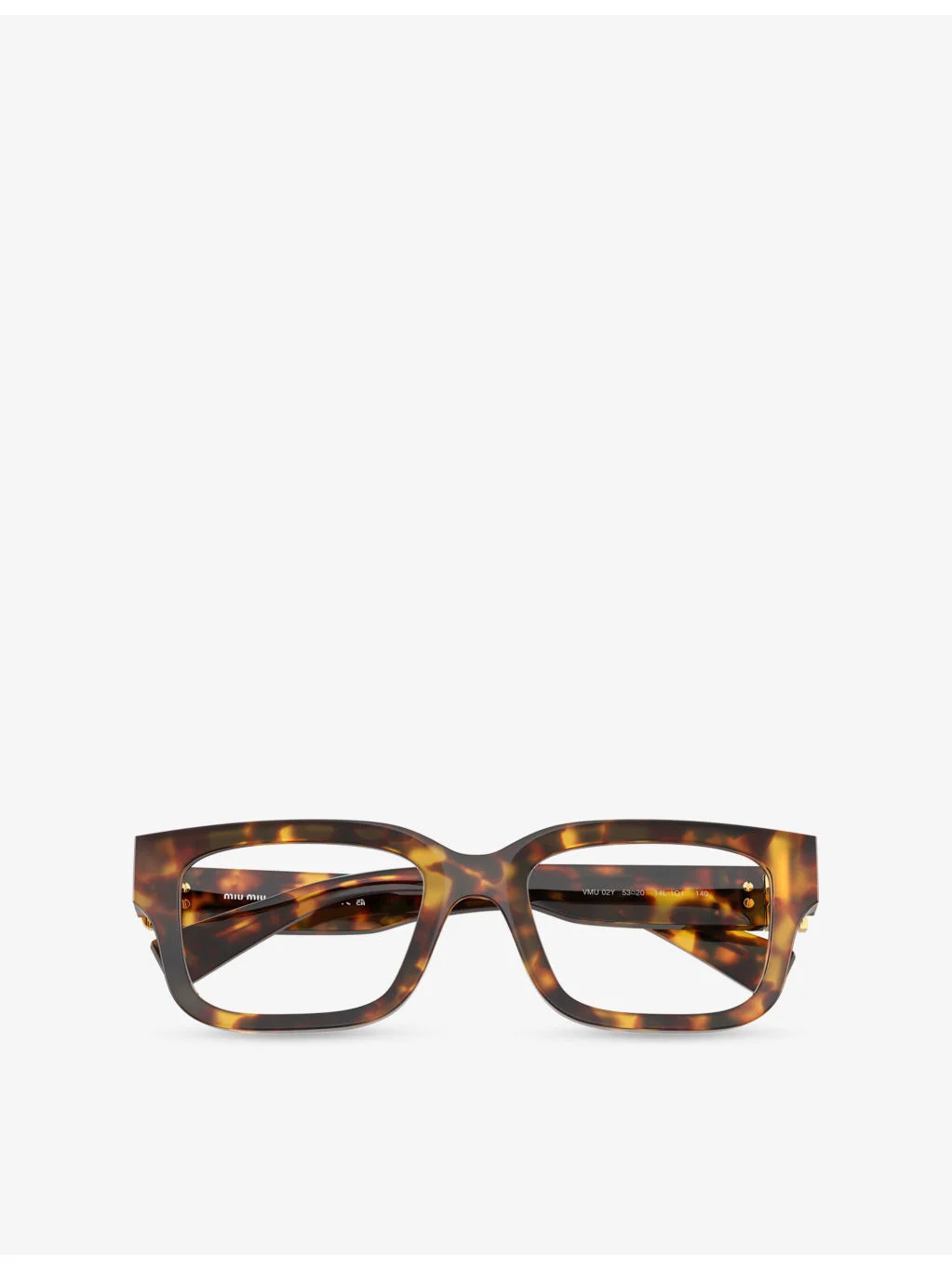 MU 02YV Square-Frame Acetate Eyeglasses - 1