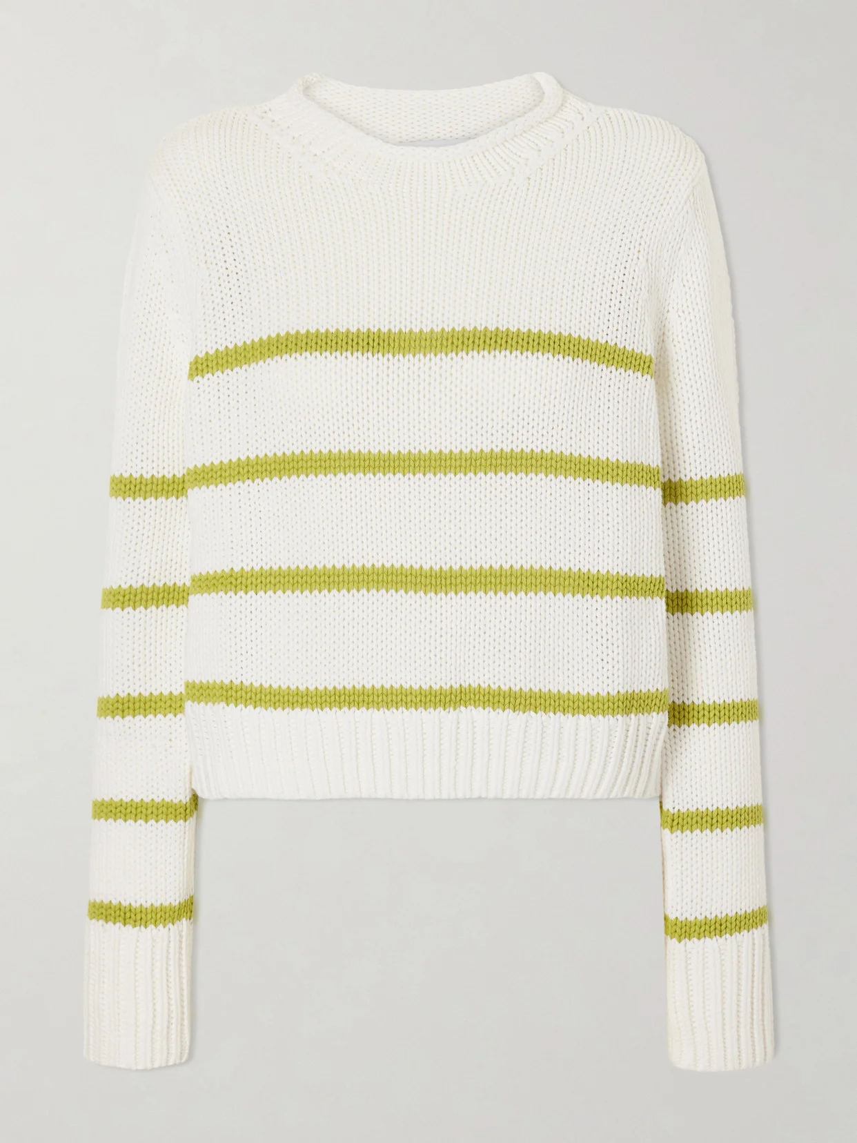 Mini Marina Crochet-knit Cotton Sweater - 1