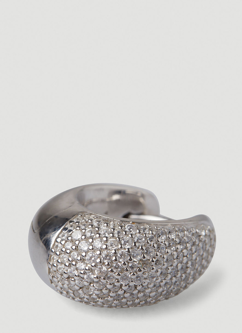 Ice Pavé Small Hoop Earrings 4