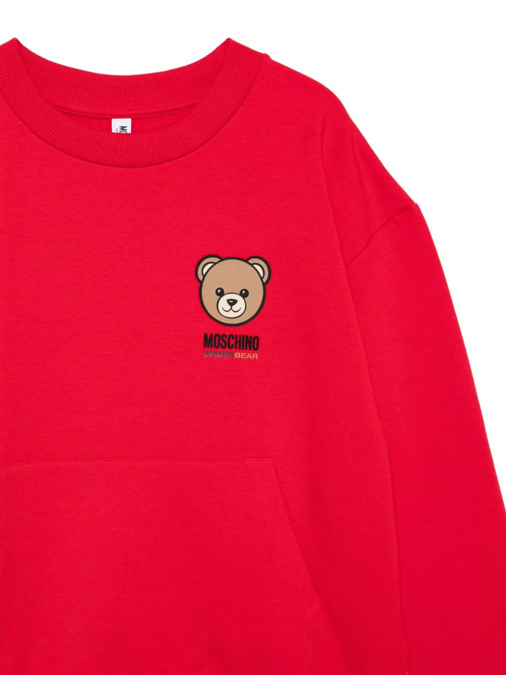 teddy-print sweatshirt - 3