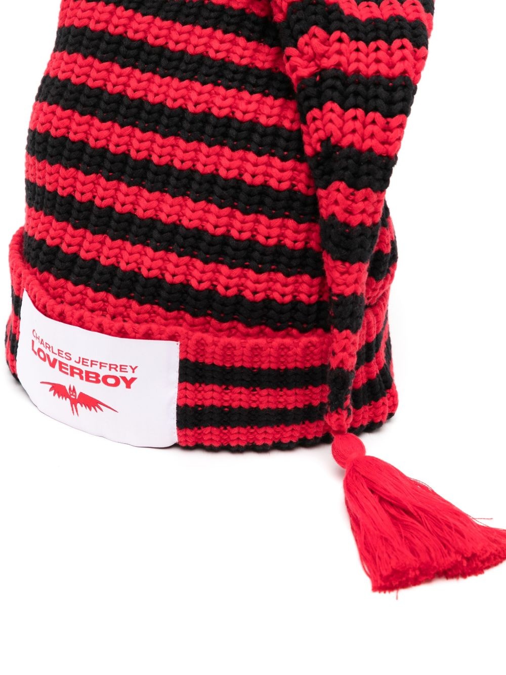timelesz着用【CharlesJeffreyLoverboy】SLOPPY GIUSEPPE BEANIE LOVERBOY BEANIE in BLACK