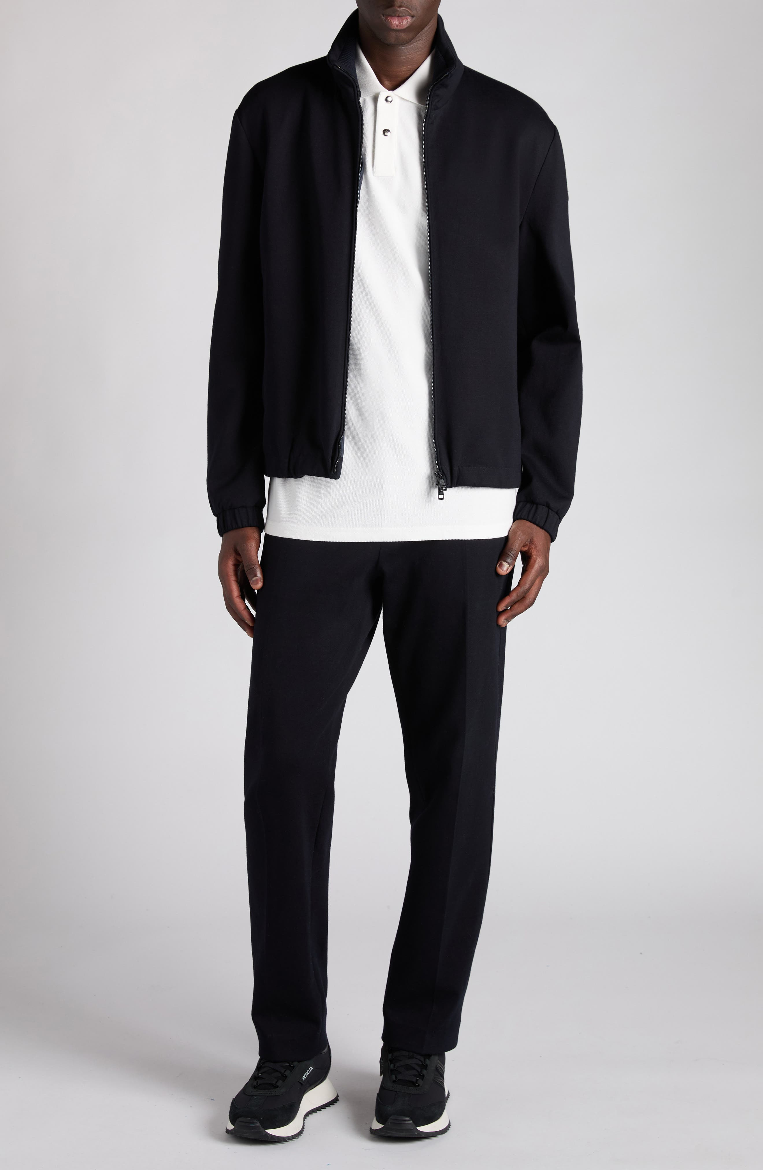 Moncler Simorre Cotton Blend Jacket in Night Sky at Nordstrom - 2