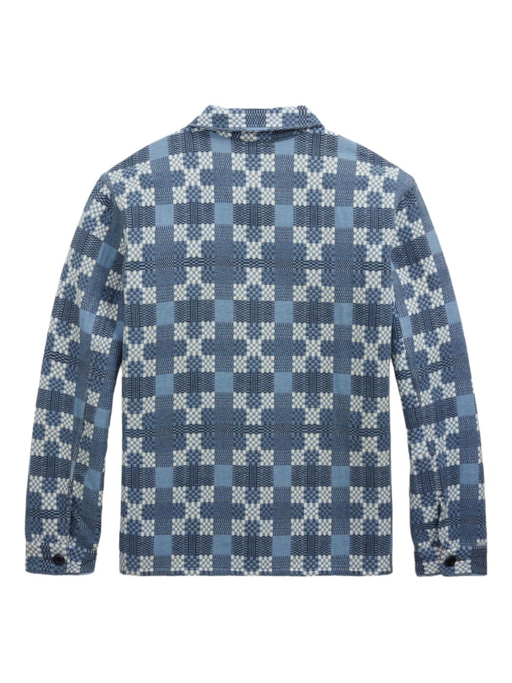 patterned-jacquard shirt - 2