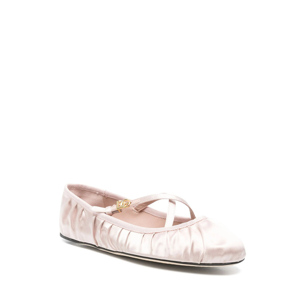 Dolce & Gabbana Pink Ballet Flats Women - 3