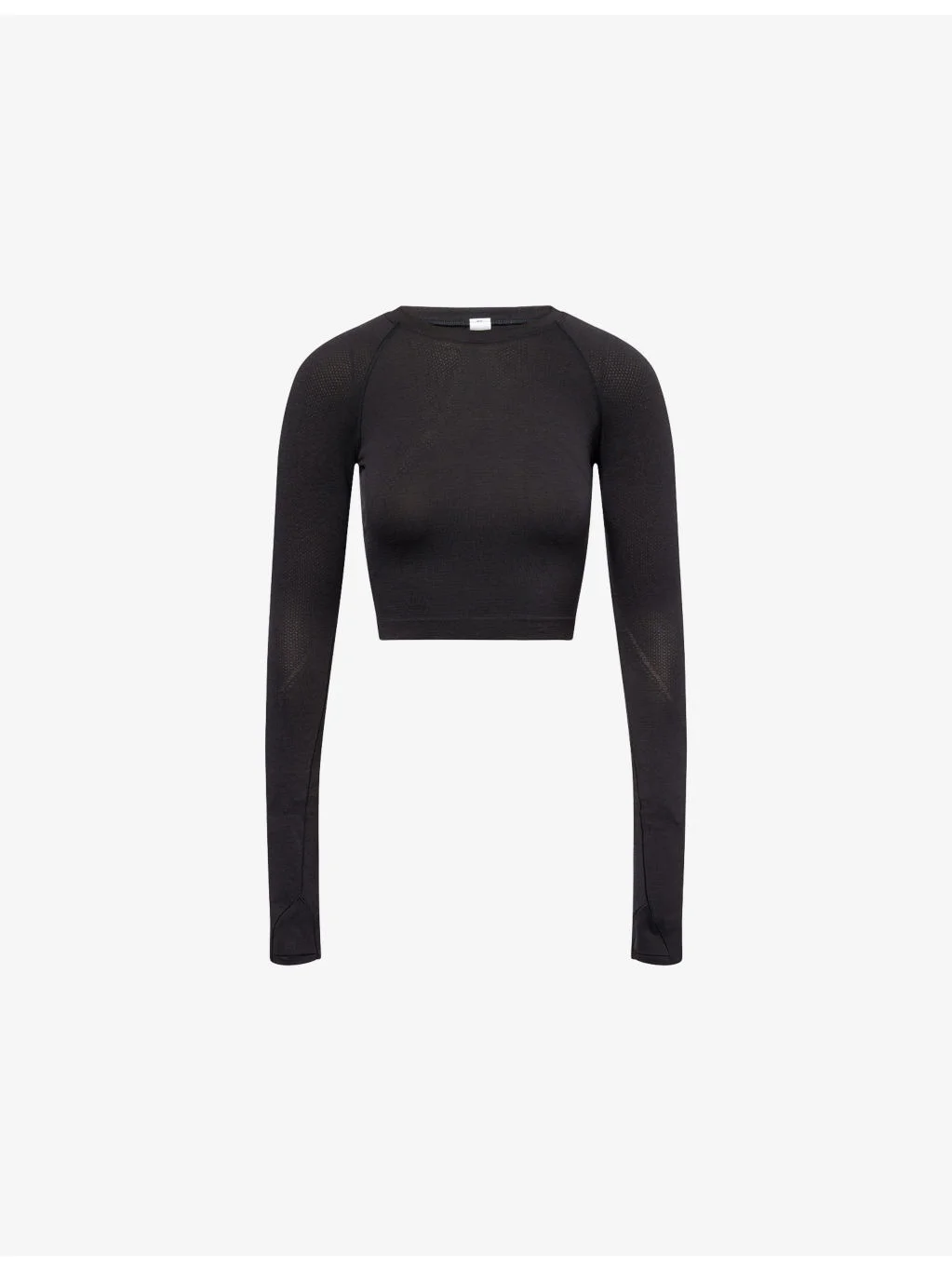 Swiftly Tech Cropped Stretch-Woven T-Shirt - 1