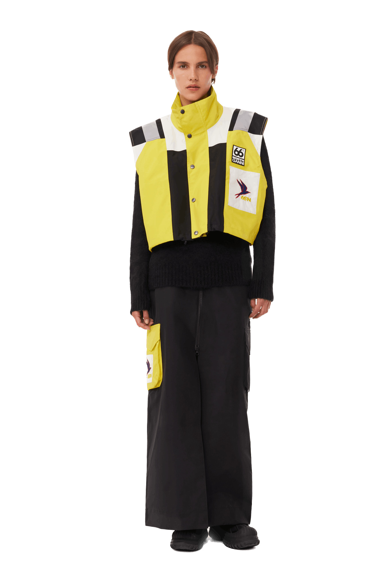 Kría GANNI x 66°NORTH | GORE-TEX® cropped vest - 2