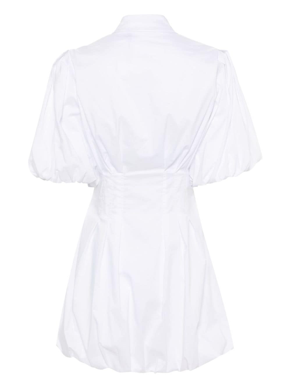 Cleo puffball mini shirtdress - 4