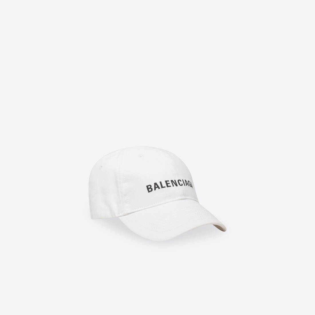 Balenciaga Cap in White/black - 3