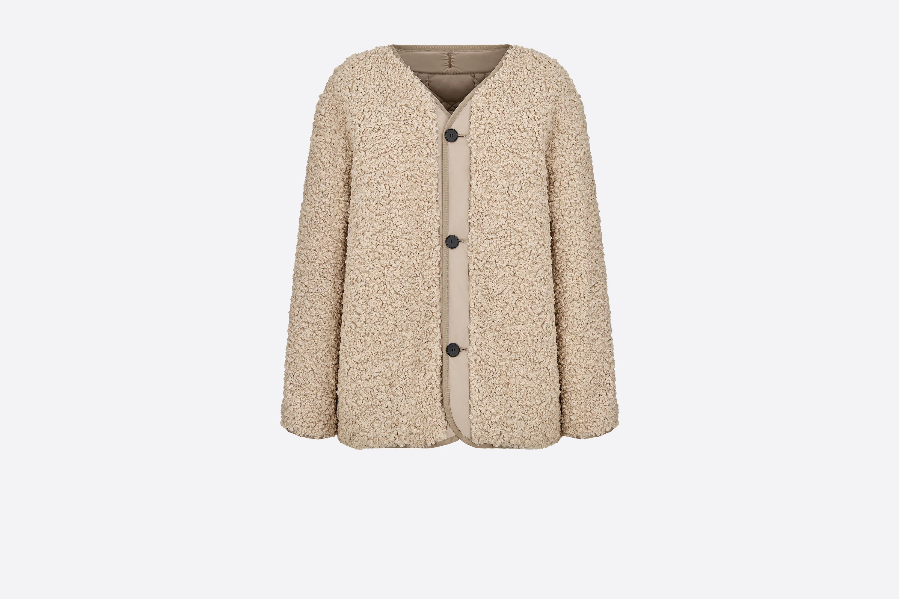 Reversible Macrocannage Peacoat - 1