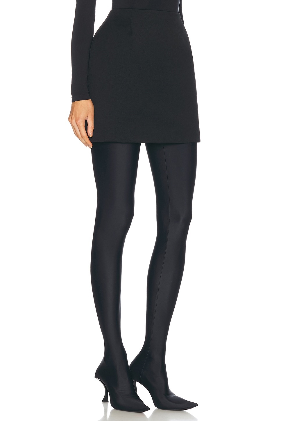 Hourglass Mini Skirt - 2
