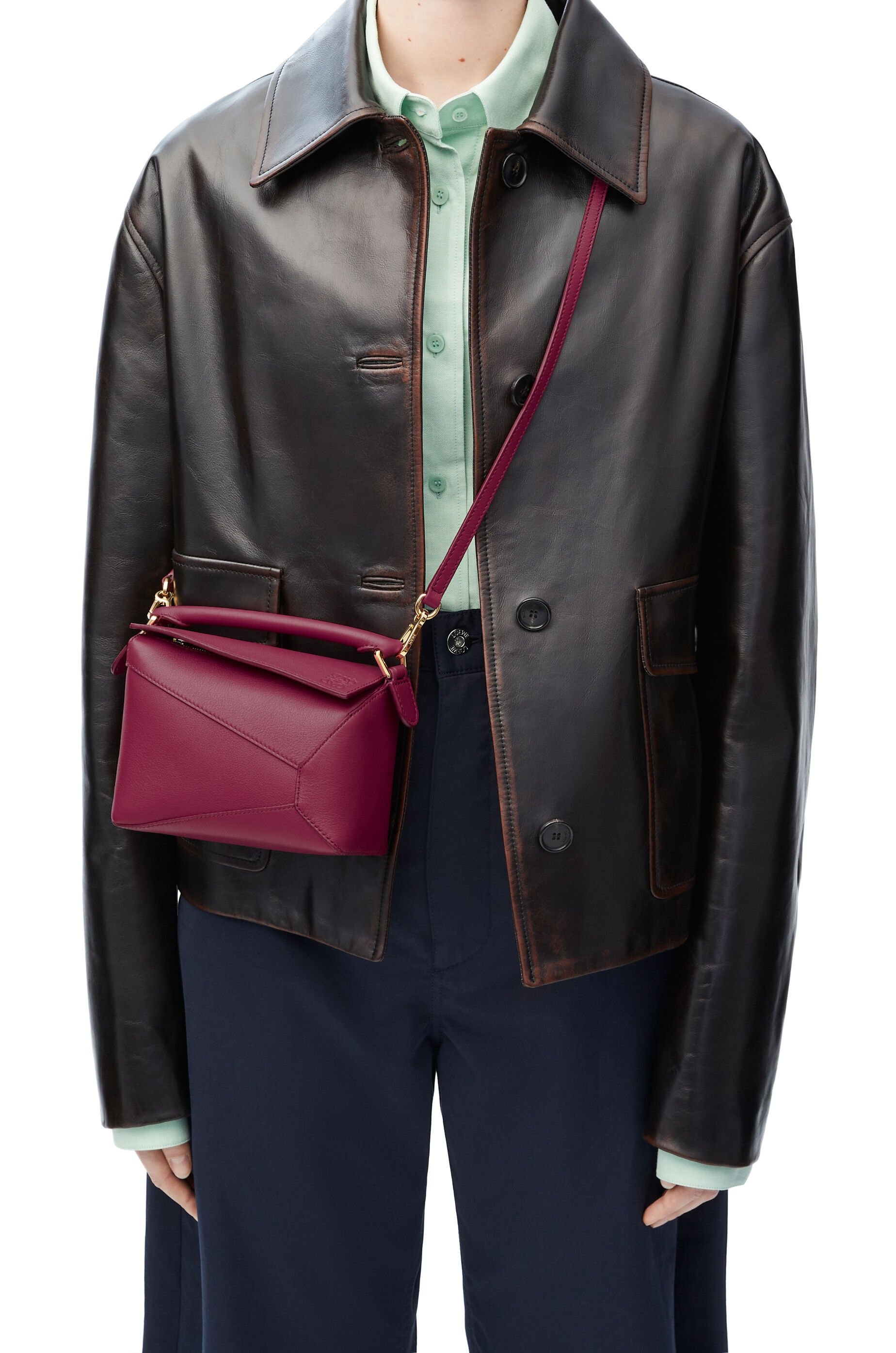 Mini Puzzle bag in classic calfskin - 3