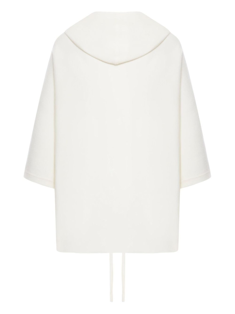 Max Mara hooded wool cardigan outlook