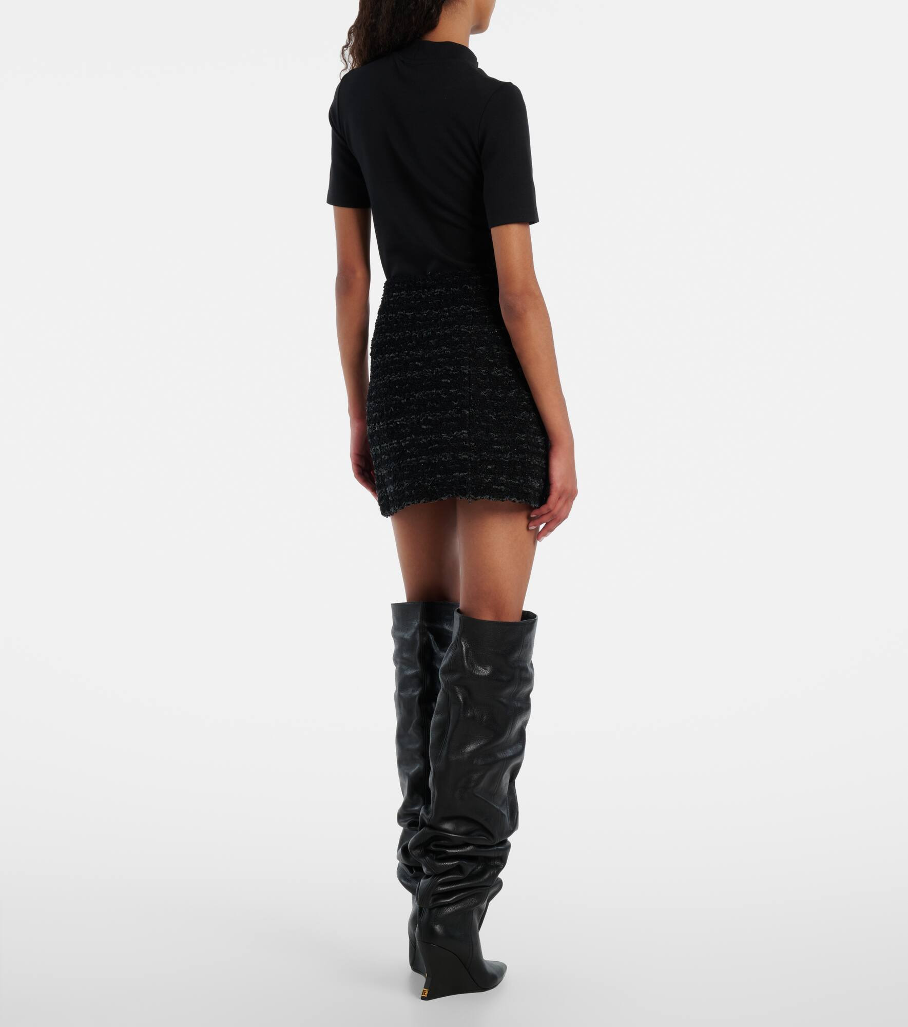 Tweed miniskirt - 3