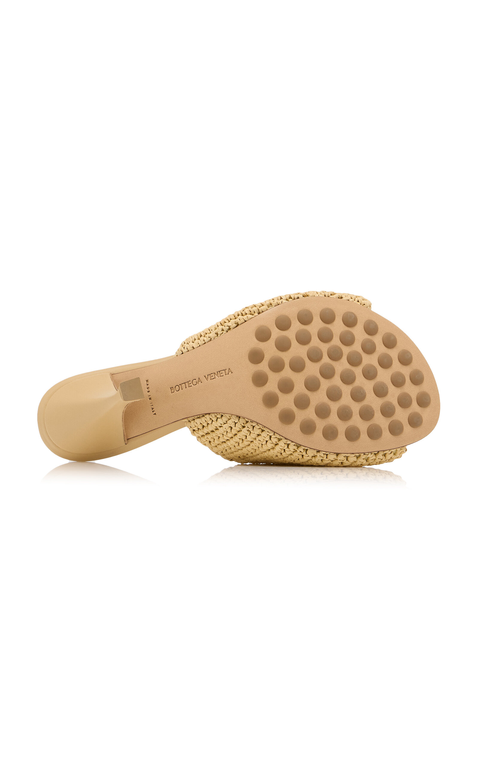 Blink Crocheted Raffia Mules neutral - 7
