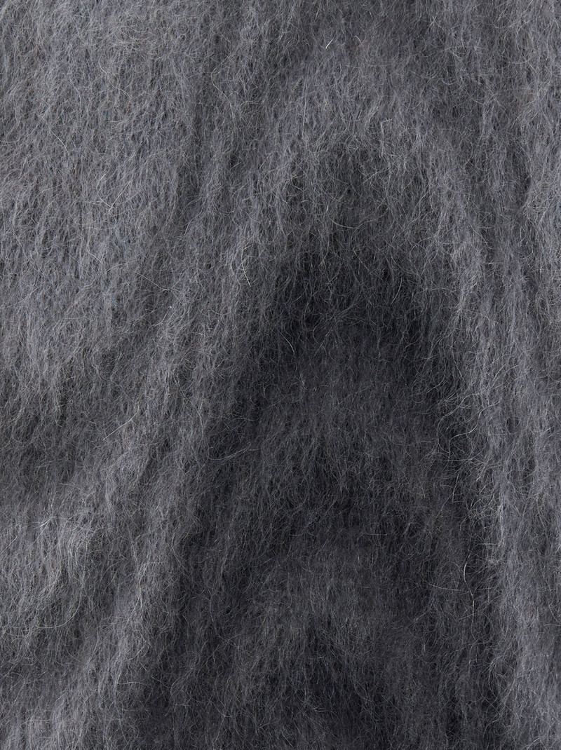 SWEATSHIRT WITH KNITTED HOOD IN JACQUARD 6