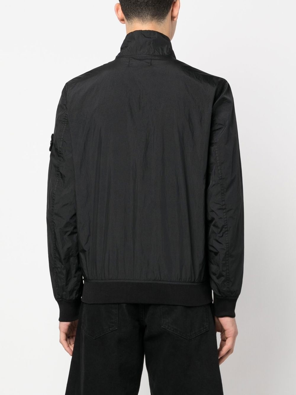 high-neck lightweight jacket - 4